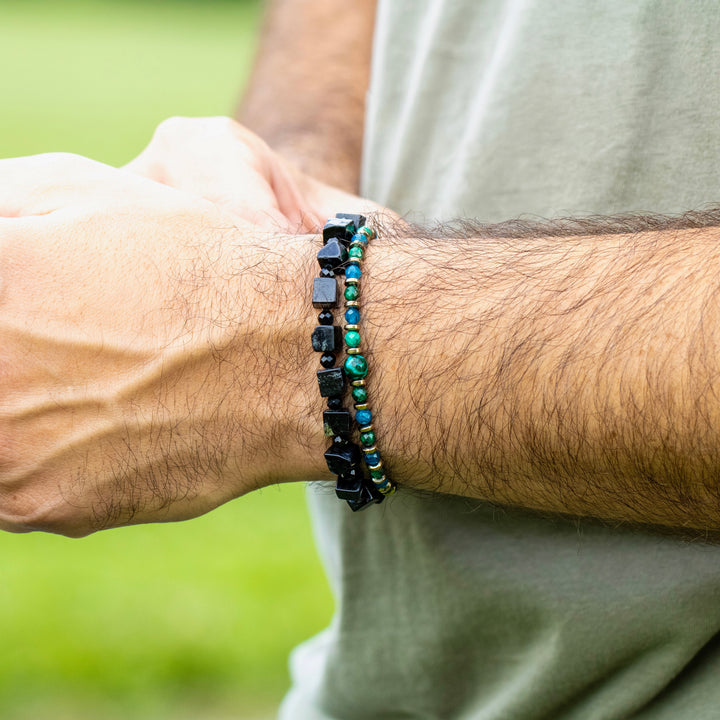 Paint it Black : Black Tourmaline Bracelet