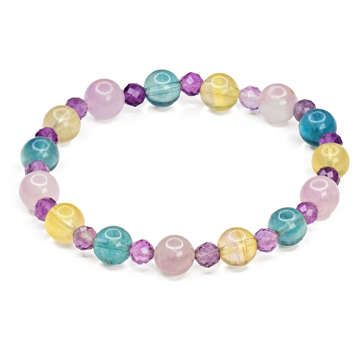 Fairy : Fluorite &amp; Kunzite Bracelet