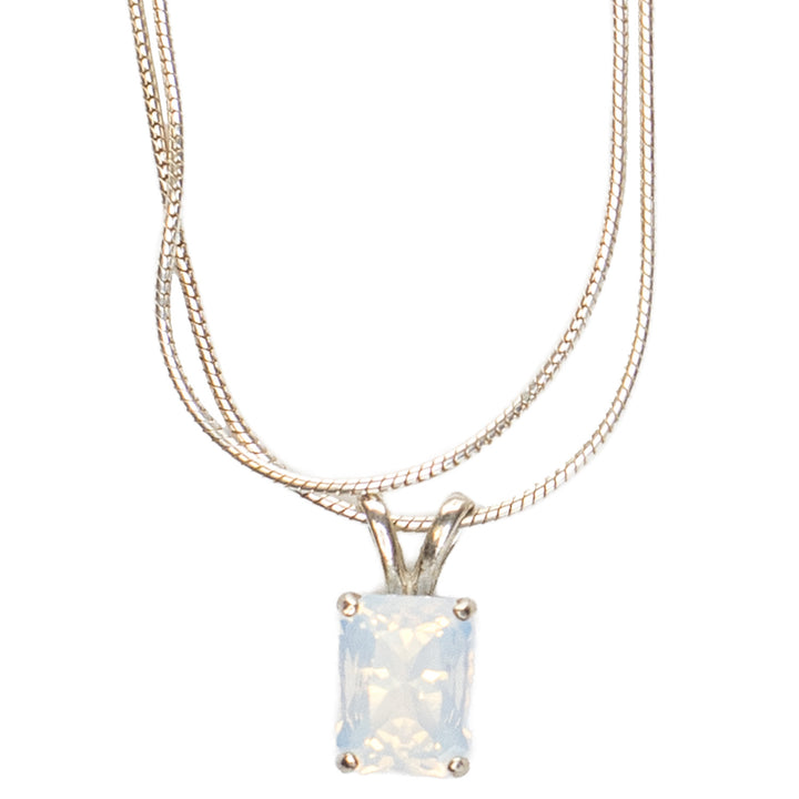Opal Pendant &amp; Sterling Silver Chain