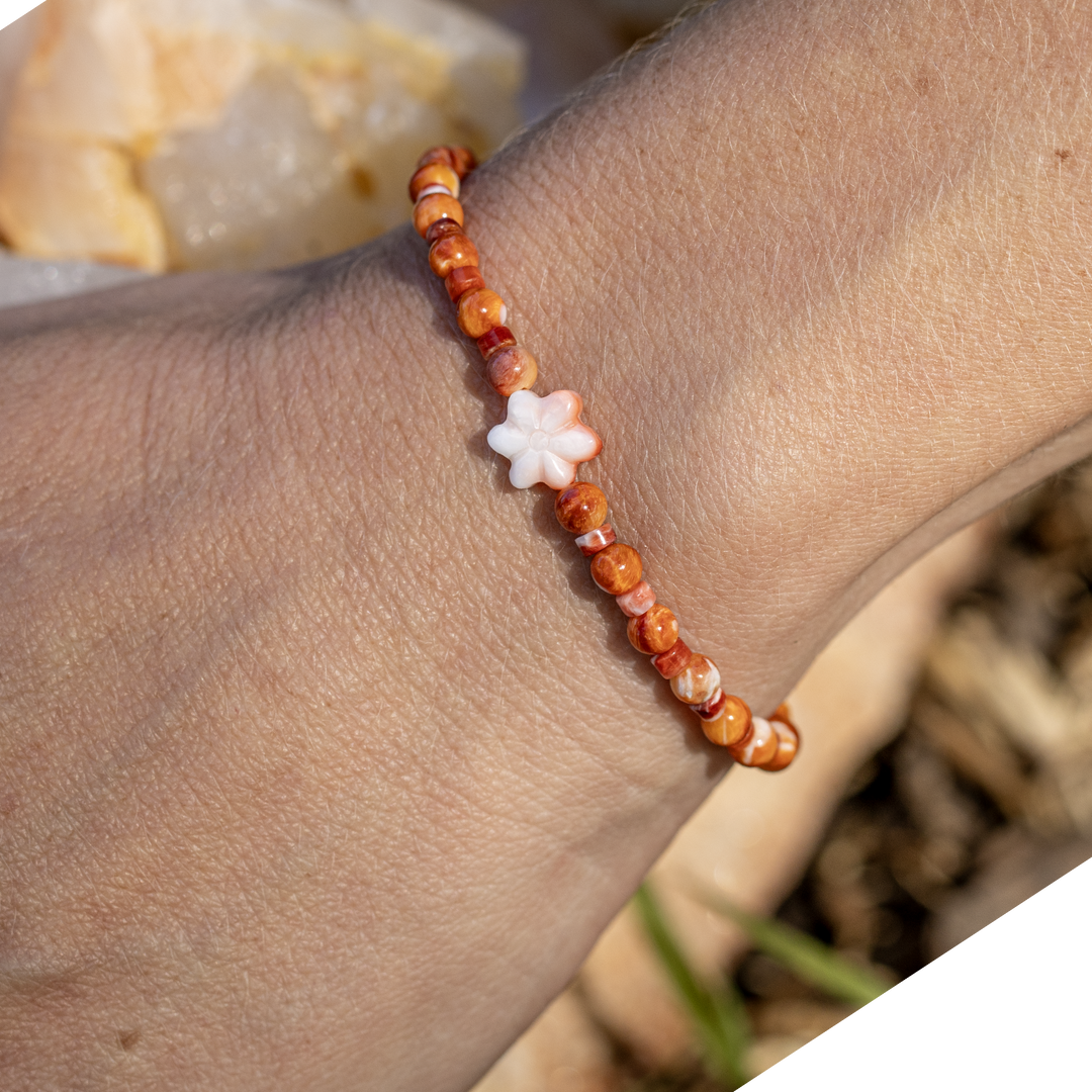 Zuni : Spiny Oyster Bracelet